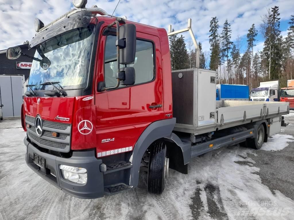 Mercedes-Benz Atego Platformas/izkraušana no sāniem