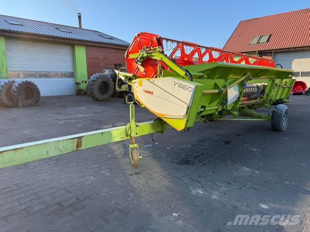 CLAAS Lexion 660 Ražas novākšanas kombaini