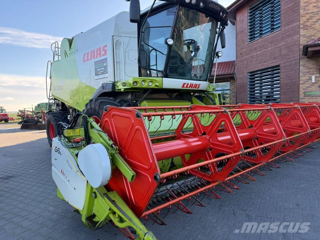 CLAAS Lexion 660 Ražas novākšanas kombaini