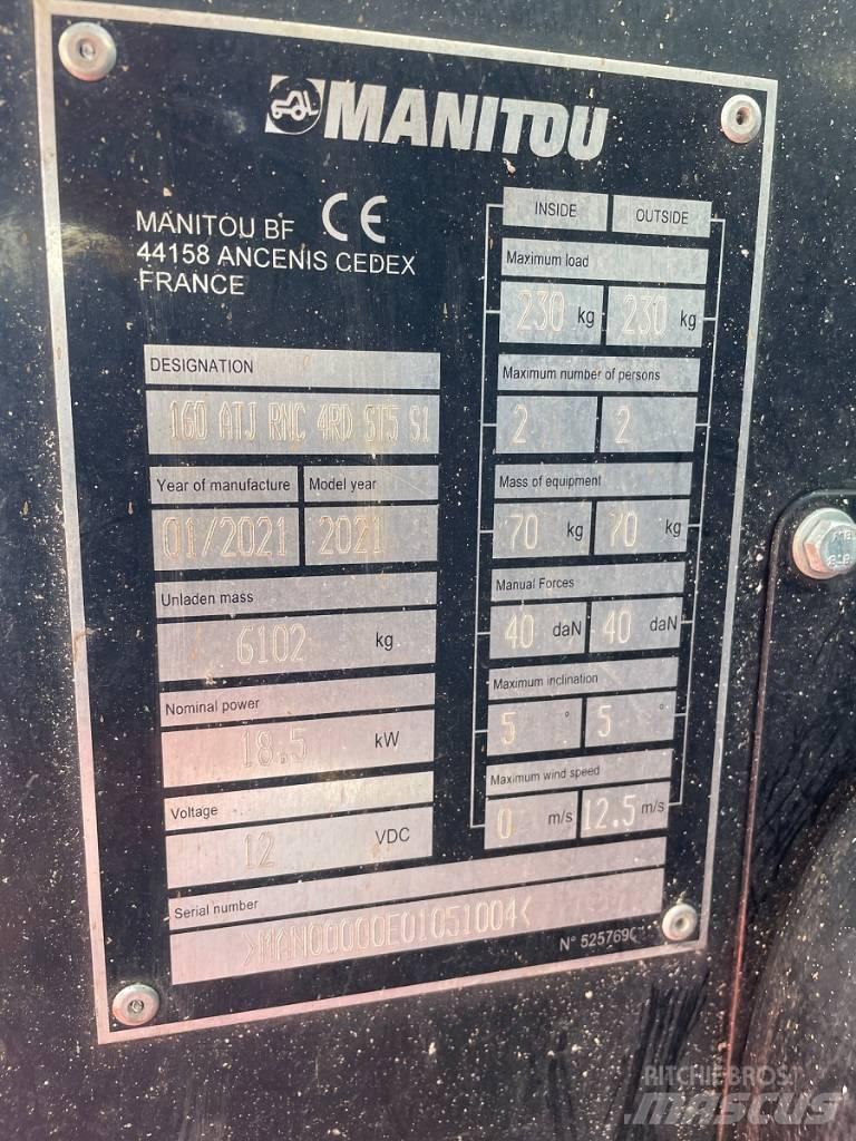 Manitou 160 ATJ Strēles pacēlāji