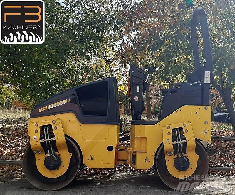 Bomag BW 120 AD Divvalču grunts veltņi