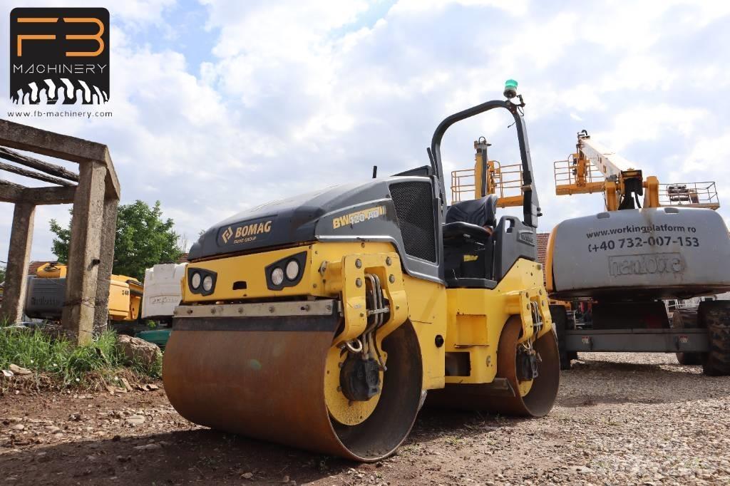 Bomag BW 120 AD Divvalču grunts veltņi