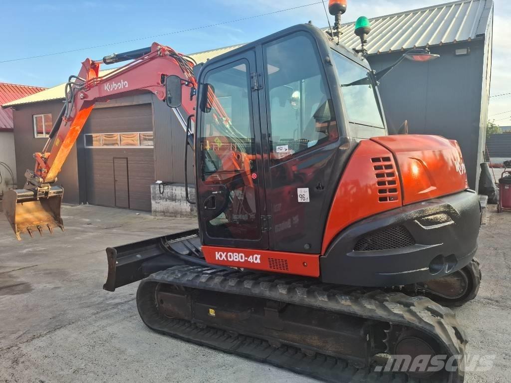 Kubota Kx 0-80-4 Vidēja lieluma ekskavatori 7 t - 12 t