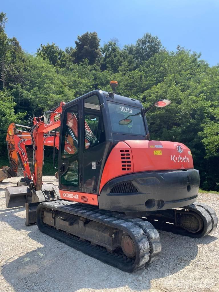 Kubota KX 080-4 Vidēja lieluma ekskavatori 7 t - 12 t
