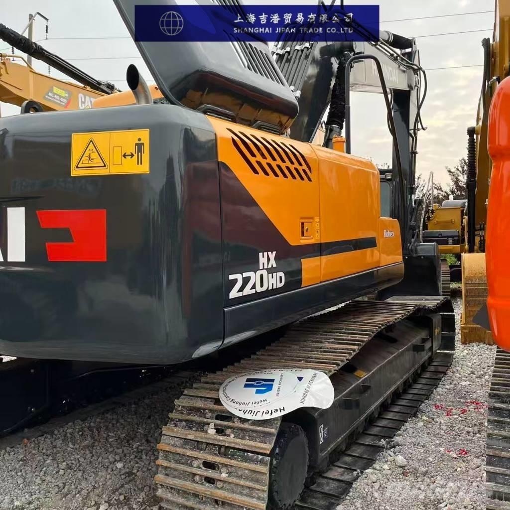 Hyundi HX220 Kāpurķēžu ekskavatori
