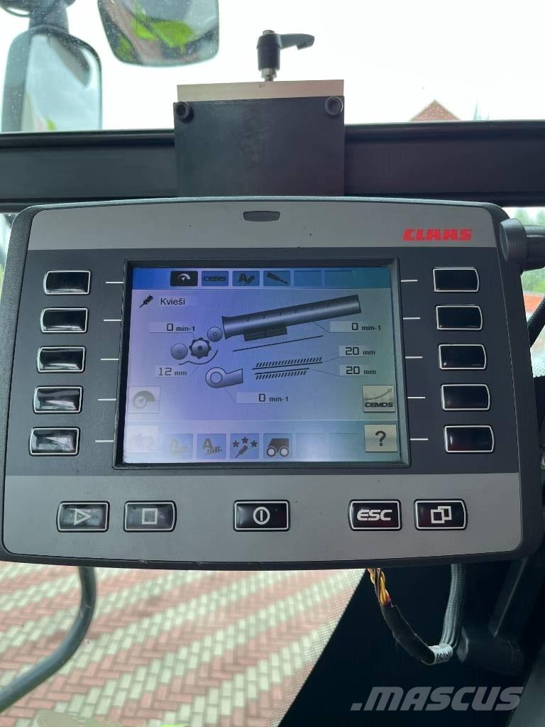 CLAAS Lexion 780 TT Ražas novākšanas kombaini