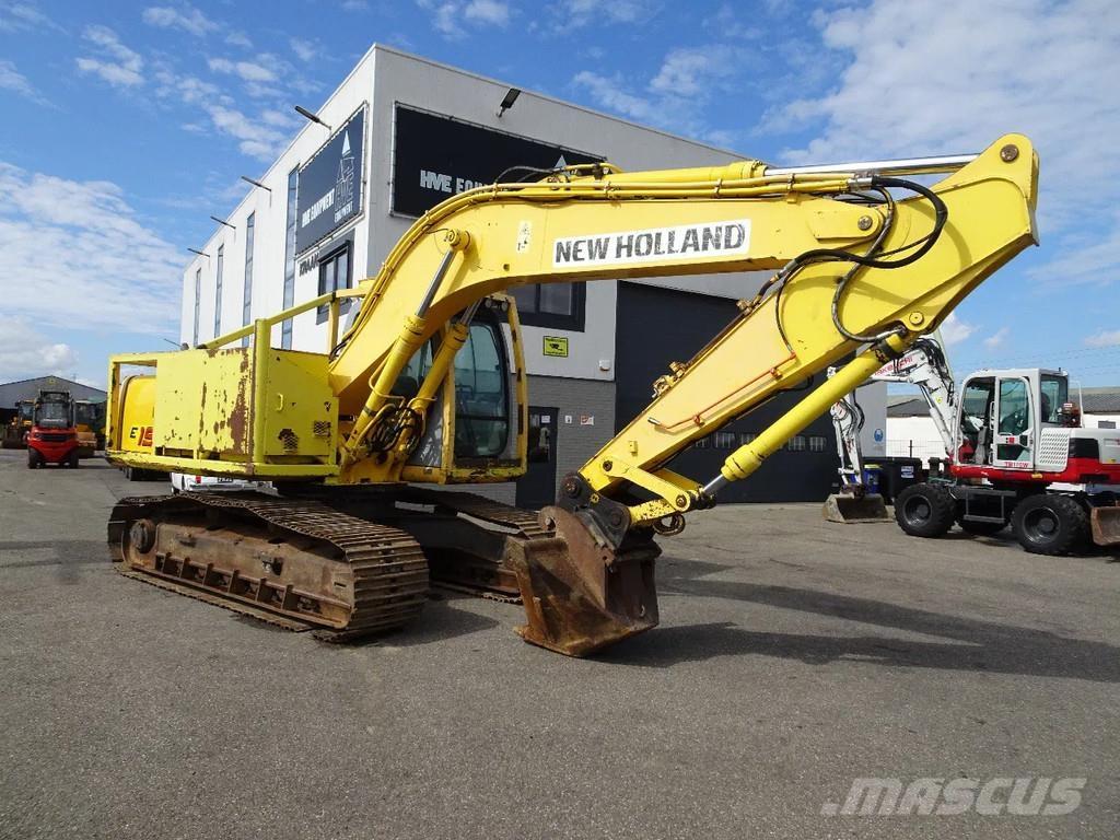 New Holland E195 Kāpurķēžu ekskavatori