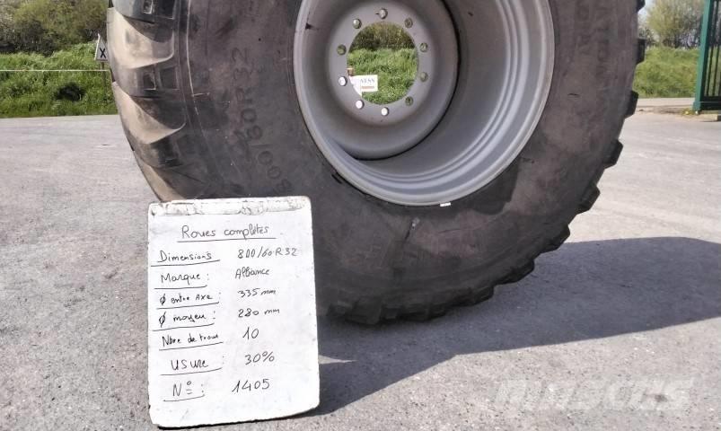 Alliance 800/60R32 Riepas, riteņi un diski