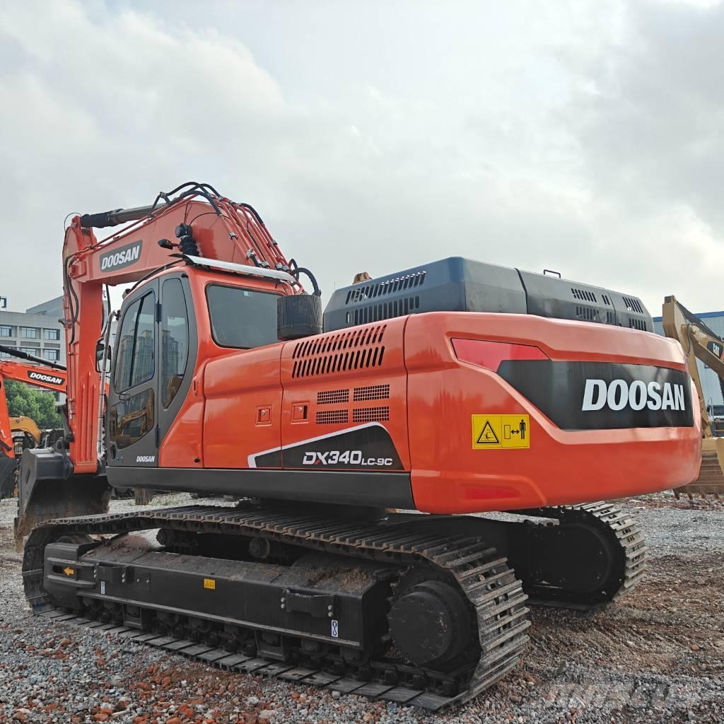 Doosan DX 340 LC-9C Kāpurķēžu ekskavatori
