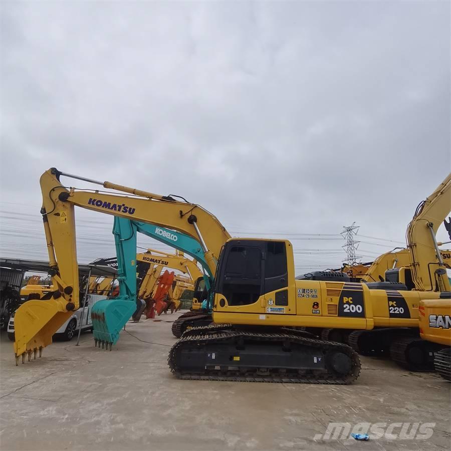 Komatsu pc200-8 Kāpurķēžu ekskavatori