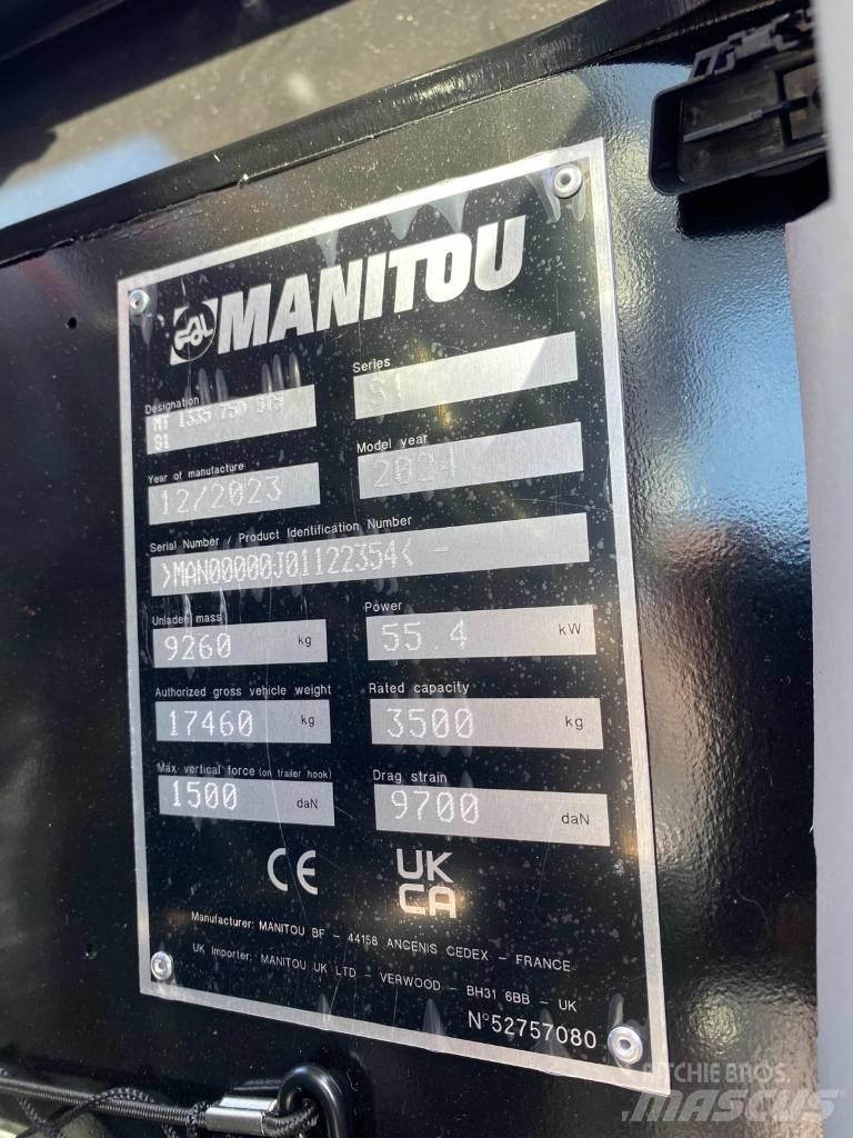 Manitou MT 1335 Teleskopiskie manipulatori