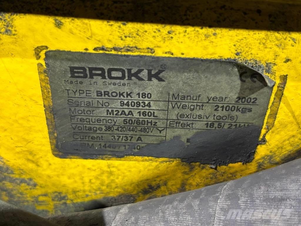 Brokk 180 Demontāžas ekskavators