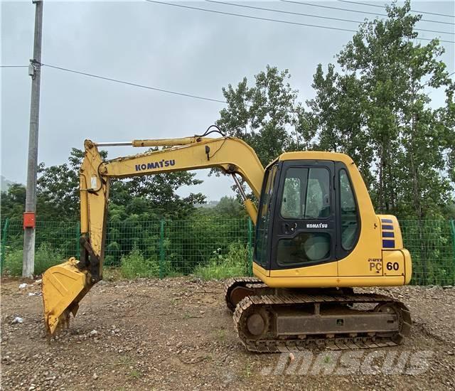 Komatsu PC 60 Kāpurķēžu ekskavatori