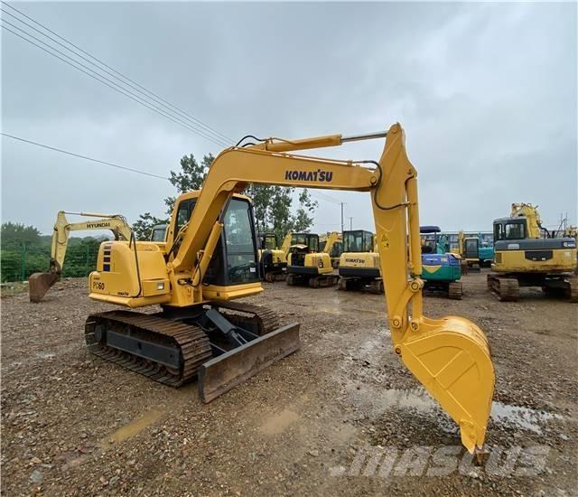 Komatsu PC 60 Kāpurķēžu ekskavatori