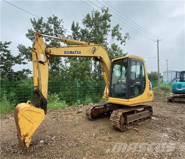 Komatsu PC 60 Kāpurķēžu ekskavatori