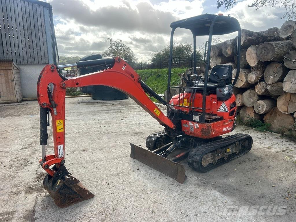 Kubota U17 Mini ekskavatori < 7 t