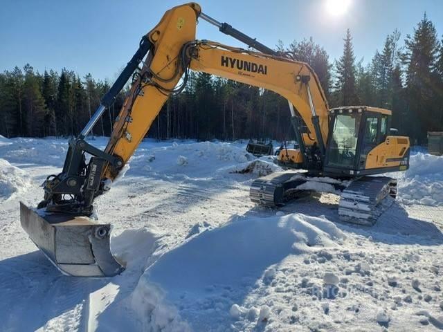 Hyundai HX 260L Kāpurķēžu ekskavatori