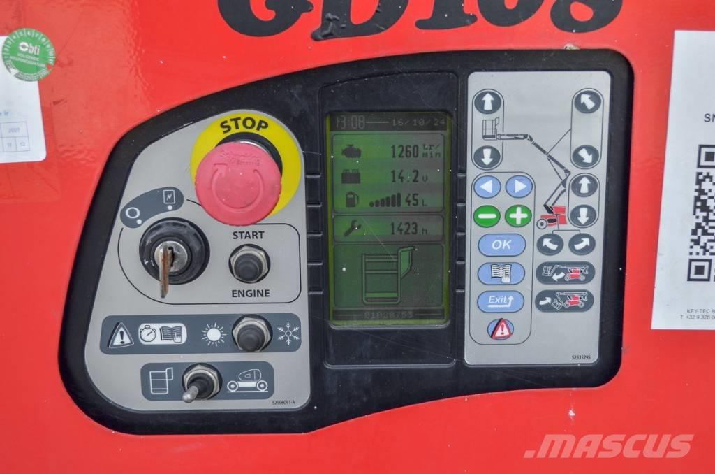 Manitou ManGo 12 Strēles pacēlāji