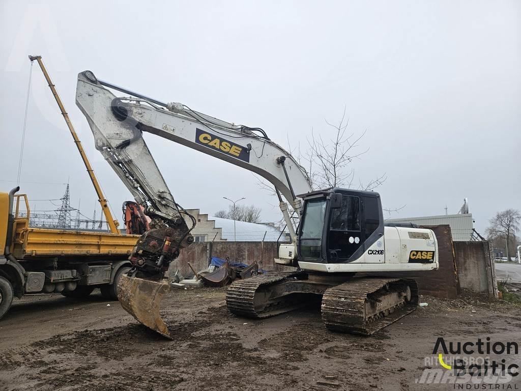 CASE CX 210 B Kāpurķēžu ekskavatori