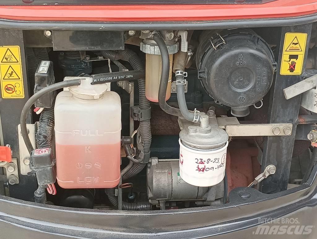 Kubota U 17-3 Mini ekskavatori < 7 t
