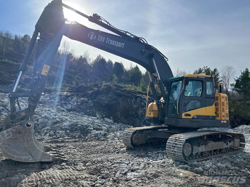 Volvo ECR235DL Kāpurķēžu ekskavatori