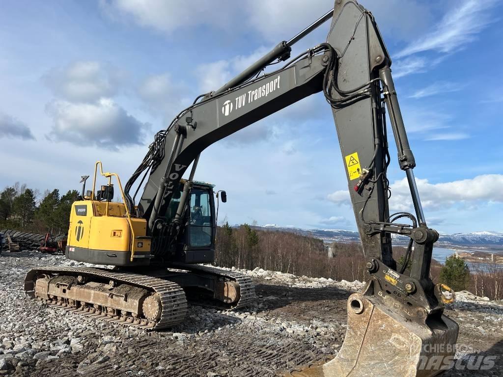 Volvo ECR235DL Kāpurķēžu ekskavatori