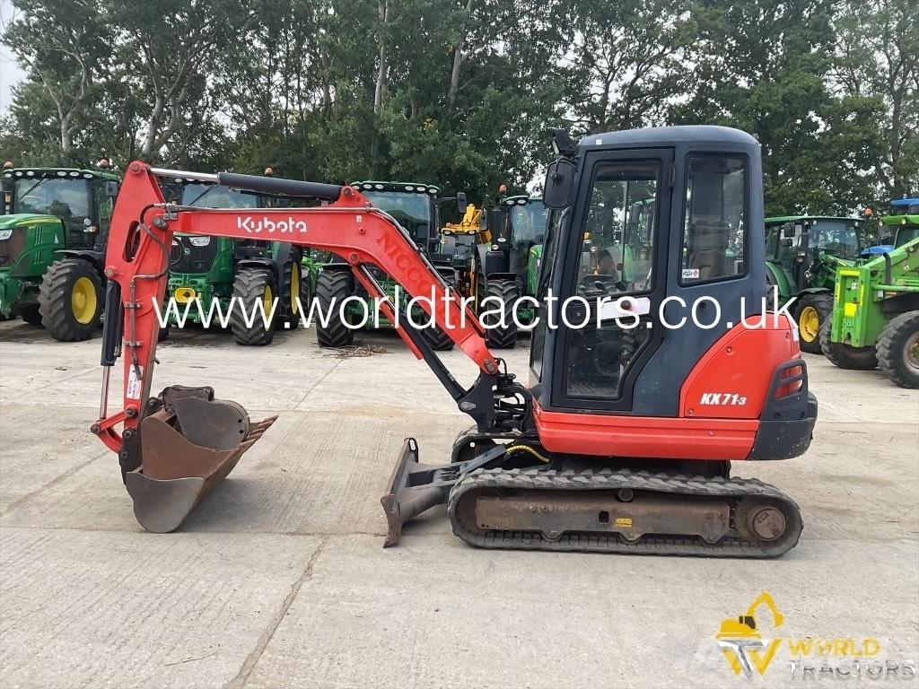Kubota KX 71-3 Mini ekskavatori < 7 t