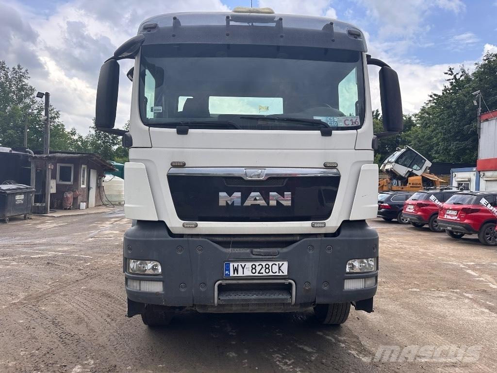 MAN TGS 35.360 8x4 Smagās mašīnas ar celtni