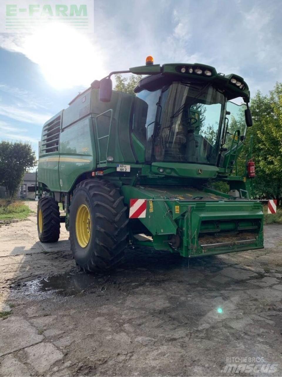 John Deere t660 Ražas novākšanas kombaini
