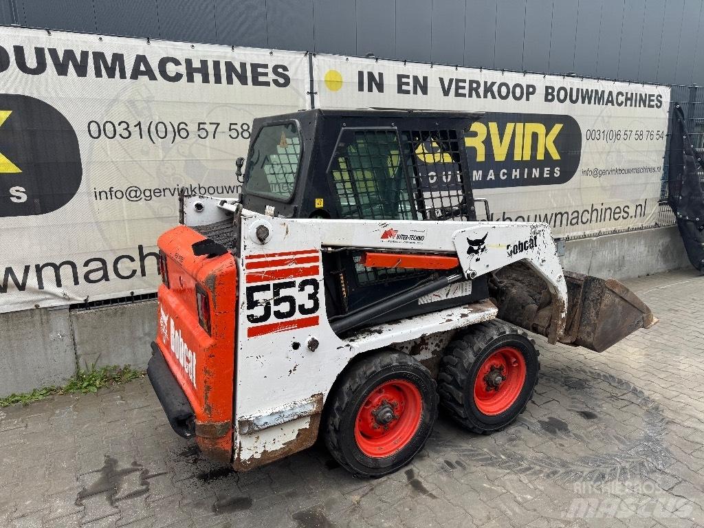 Bobcat 553 Lietoti riteņu kompaktiekrāvēji