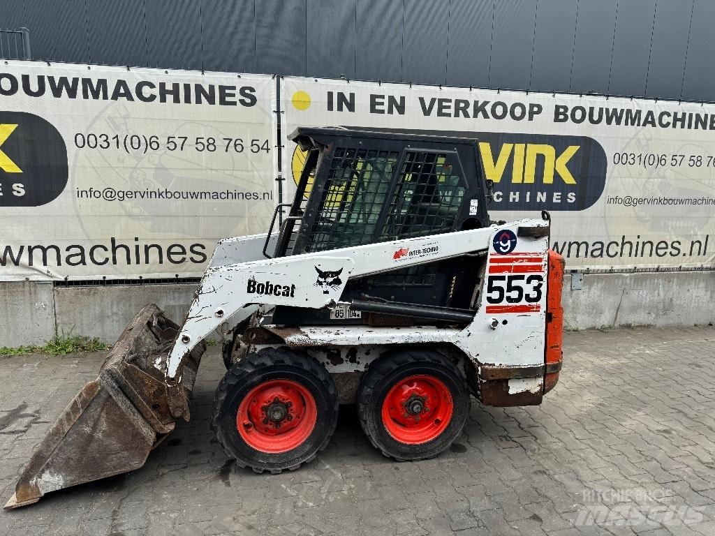 Bobcat 553 Lietoti riteņu kompaktiekrāvēji
