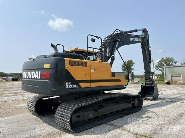 Hyundai HX 220 Kāpurķēžu ekskavatori