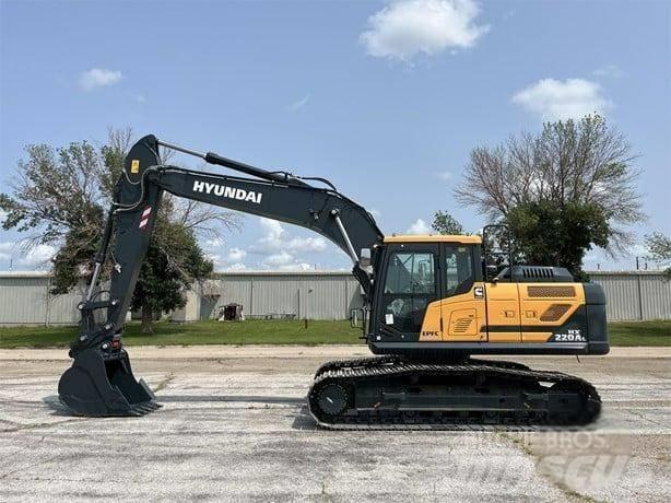 Hyundai HX 220 Kāpurķēžu ekskavatori