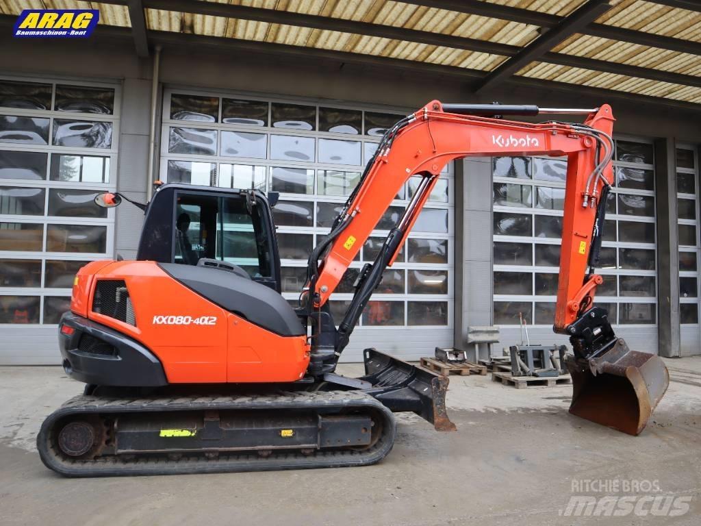 Kubota KX 080-4 Vidēja lieluma ekskavatori 7 t - 12 t