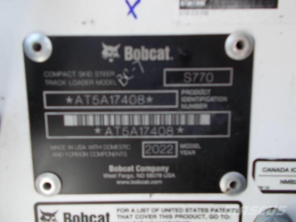 Bobcat S770 Lietoti riteņu kompaktiekrāvēji