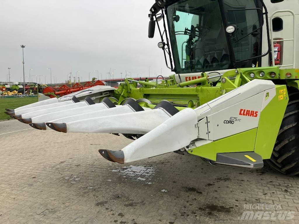 CLAAS CORIO 675 FC Ražas novākšanas kombainu papildaprīkojums