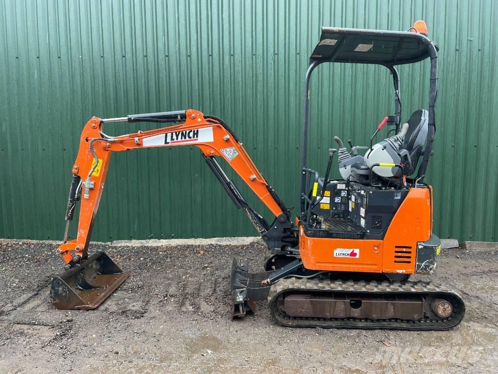 Hitachi ZX 19 U-6 Mini ekskavatori < 7 t