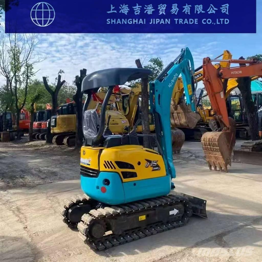 Kubota U 15 Kāpurķēžu ekskavatori