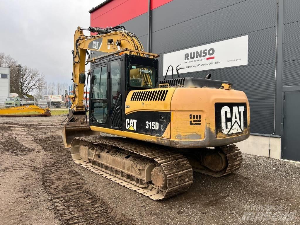 CAT 315 D Kāpurķēžu ekskavatori