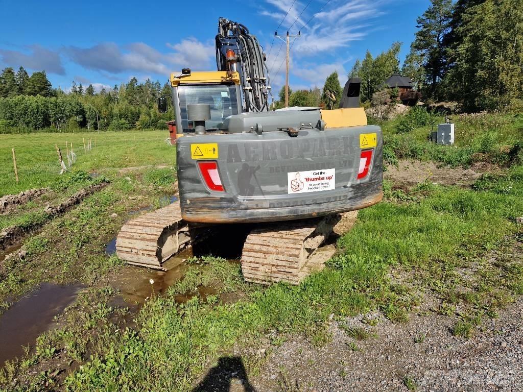 Volvo EC140DL Kāpurķēžu ekskavatori