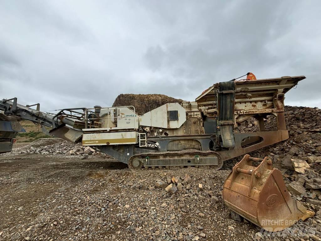 Metso LT 105 Mobilie drupinātāji
