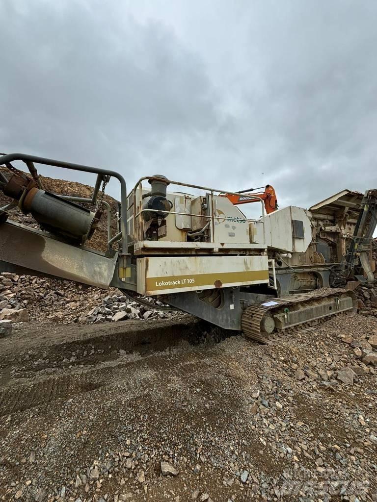 Metso LT 105 Mobilie drupinātāji