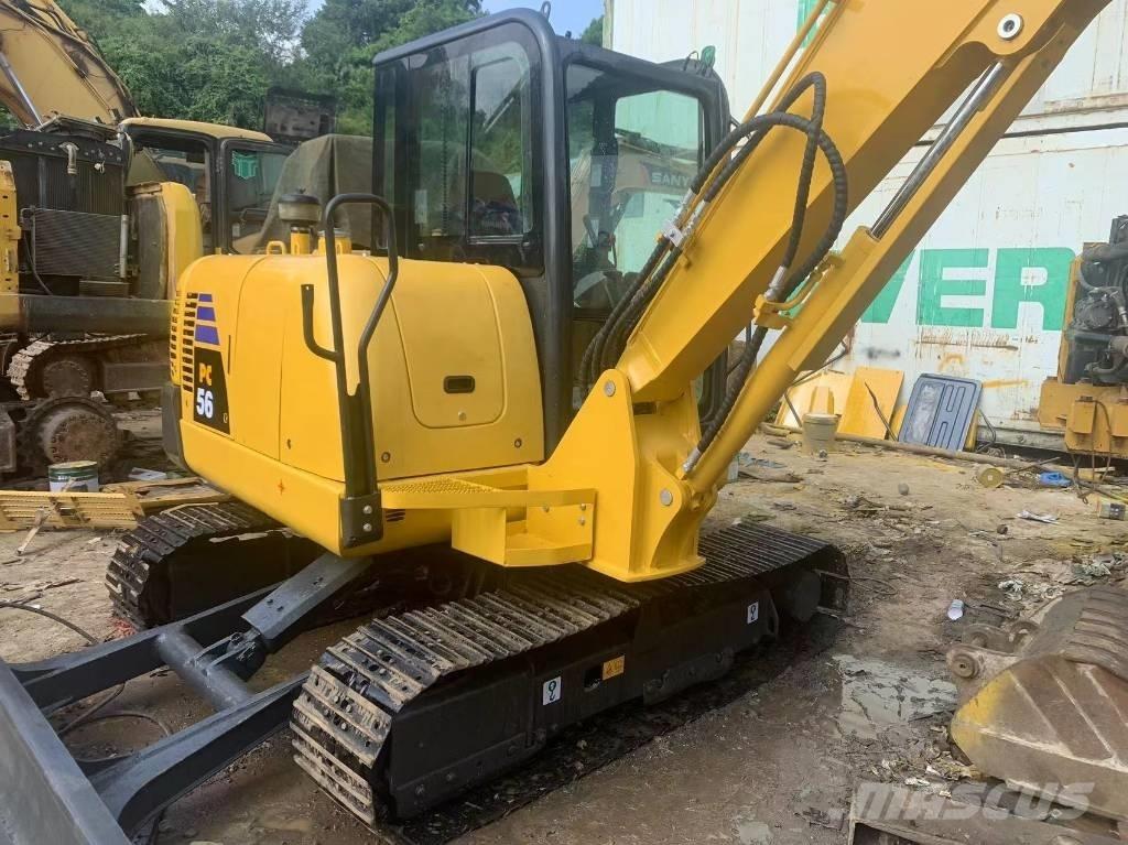 Komatsu 56 Kāpurķēžu ekskavatori