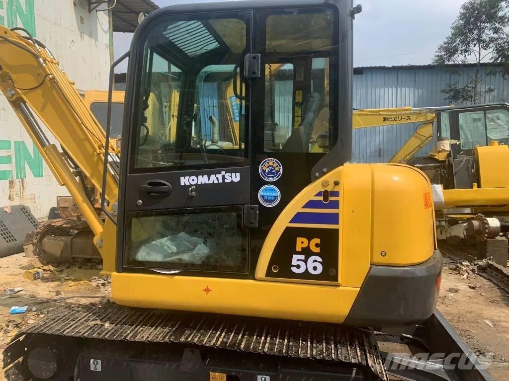 Komatsu 56 Kāpurķēžu ekskavatori