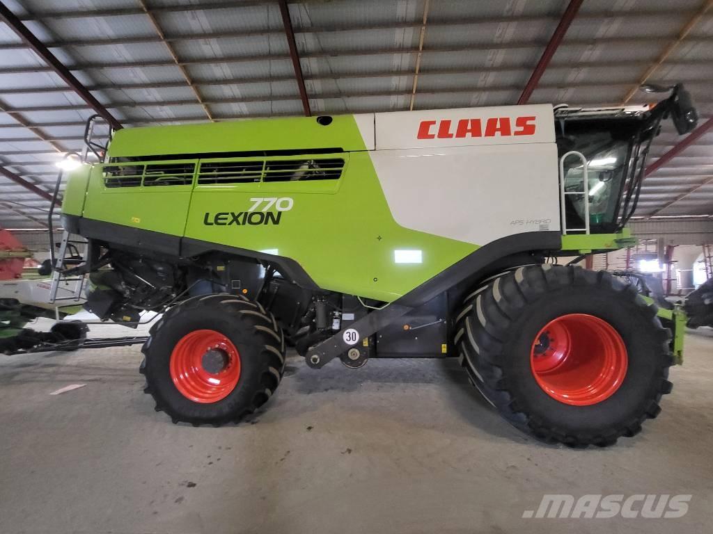 CLAAS Lexion 770 Ražas novākšanas kombaini