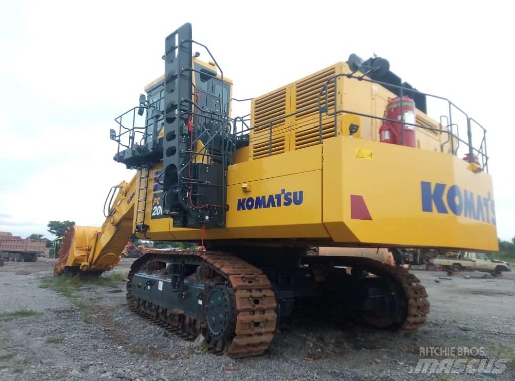 Komatsu PC 2000 Kāpurķēžu ekskavatori