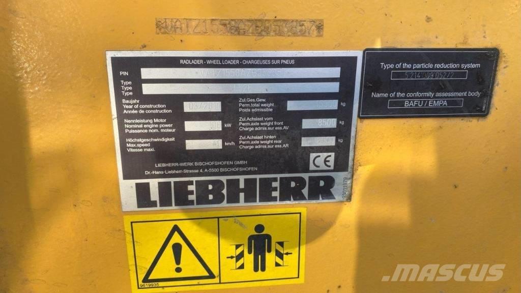 Liebherr L 526 Z Iekrāvēji uz riteņiem