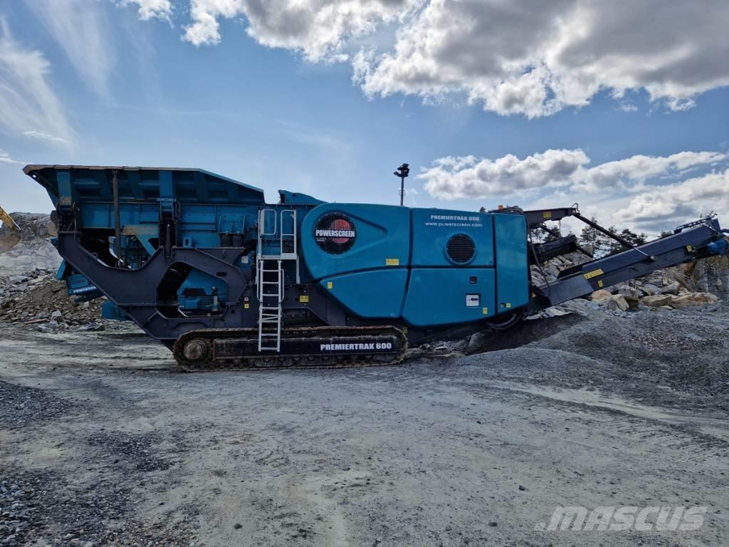 PowerScreen PT600E Mobilie drupinātāji