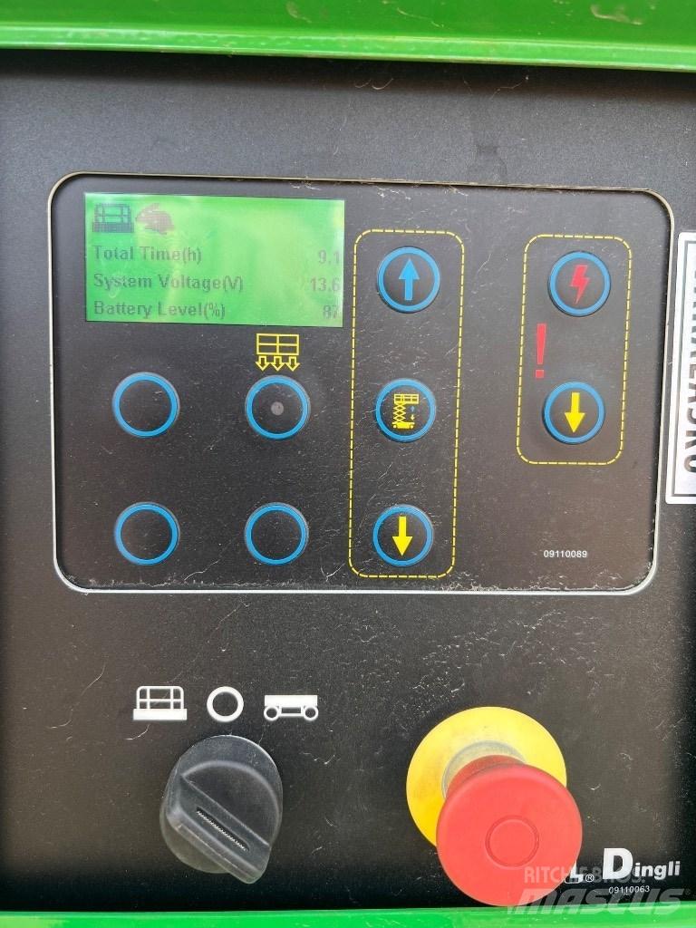 Dingli 1523DCL DEMO Šķerveida pacēlāji