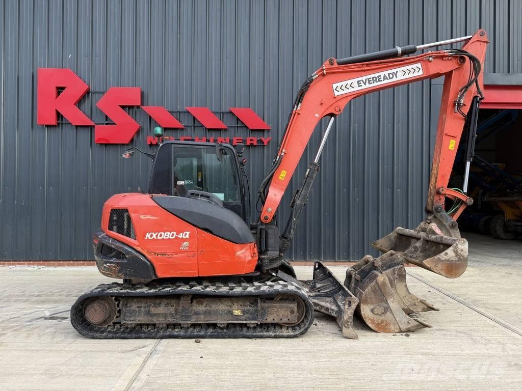 Kubota KX 080-4 Vidēja lieluma ekskavatori 7 t - 12 t